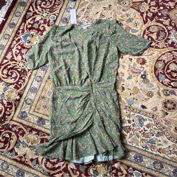 Veronica Beard NWT Dress GREEN AND PINK - Picture 6 of 10